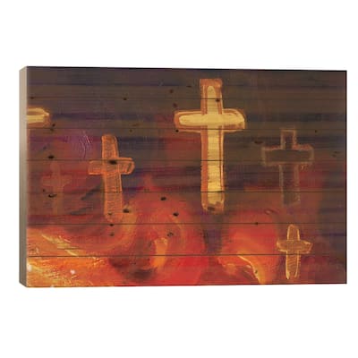 All Saints Day II Print On Wood by Valery Rybakow - Multi-Color