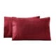 preview thumbnail 5 of 31, Superior Solid Flannel Cotton Fuzzy Pillowcases, Set of 2