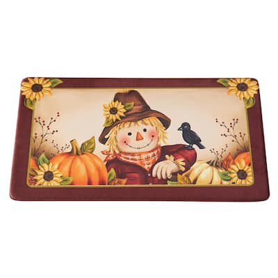 Scarecrow Anti-Fatigue Skid-Resistant Kitchen Mat - 29.75" x 17.75"