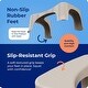 preview thumbnail 3 of 3, The Original Bathroom Toilet Stool, Curve Lightweight with Sleek and Modern Design, 7" - 7 inch