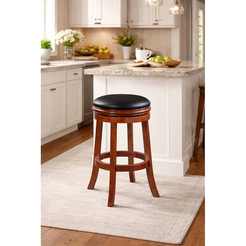 Boraam Backless Swivel Bar Stool