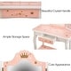 preview thumbnail 11 of 9, 2-in-1 Princess Vanity Set