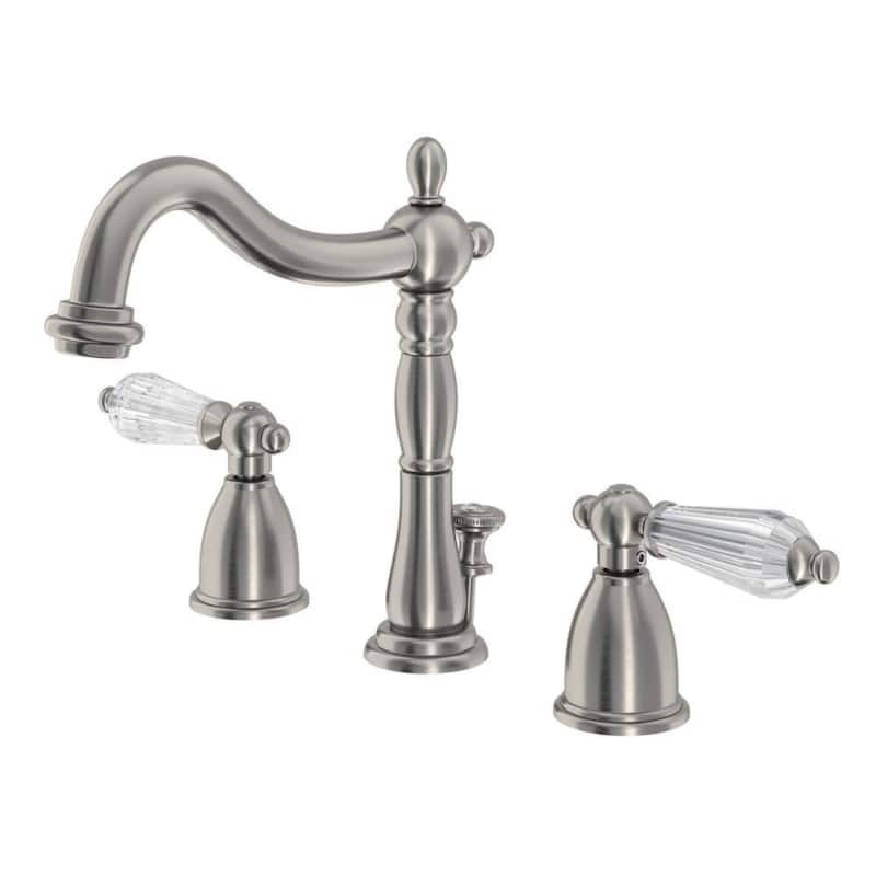 Wilshire 8 in. Widespread Bathroom Faucet - Brushed Nickel