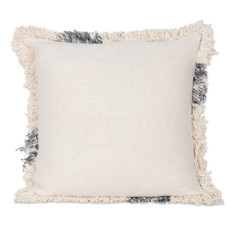 Novica Handmade Diamond Waves Tie-Dye Cotton Cushion Covers (Pair)