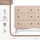preview thumbnail 11 of 15, Evolur Loft Antilia Mid-Century Double Dresser