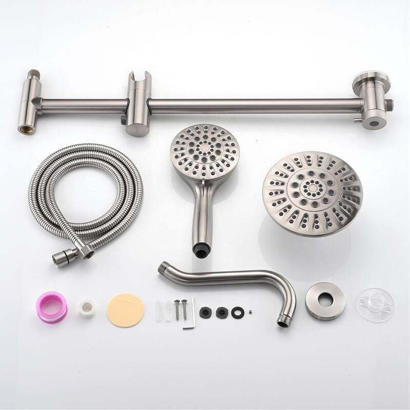 PROOX 5 Spray Shower Head with Handheld Shower Slide Bar Not included Shower Valve
