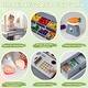 preview thumbnail 7 of 30, Costway Kids Grocery Store Playset Wooden Pretend Play Supermarket - See Details
