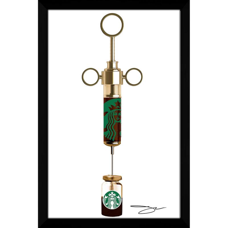 "Shot Of Caffeine" by Jodi Print on Acrylic