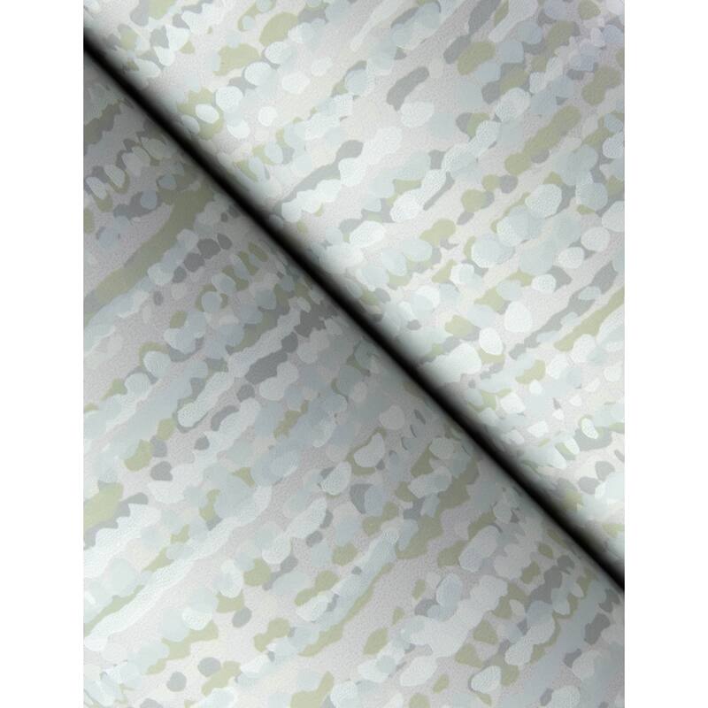A-Street Prints Corliss Light Grey Beaded Strands Wallpaper