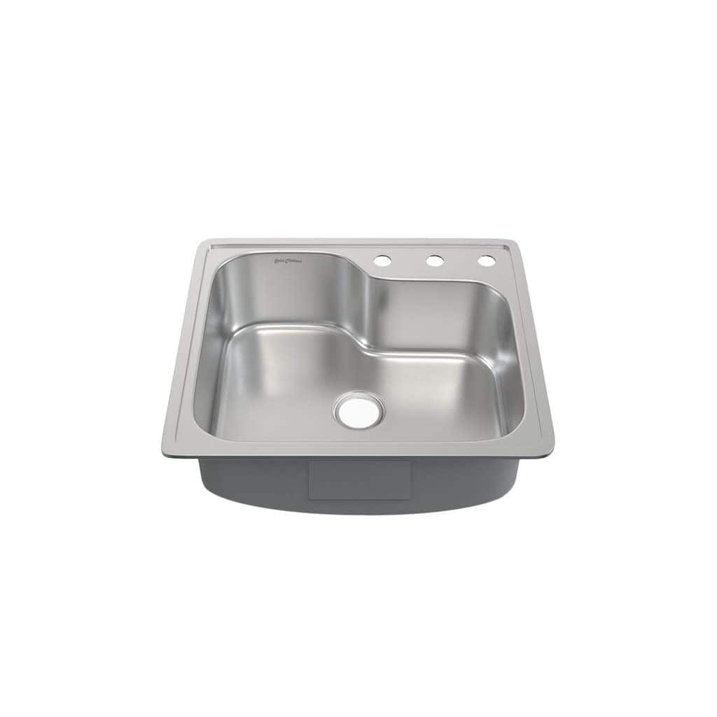 Swiss Madison SM-KT663 Ouvert 25" Drop In Single Basin Stainless Steel - Stainless Steel