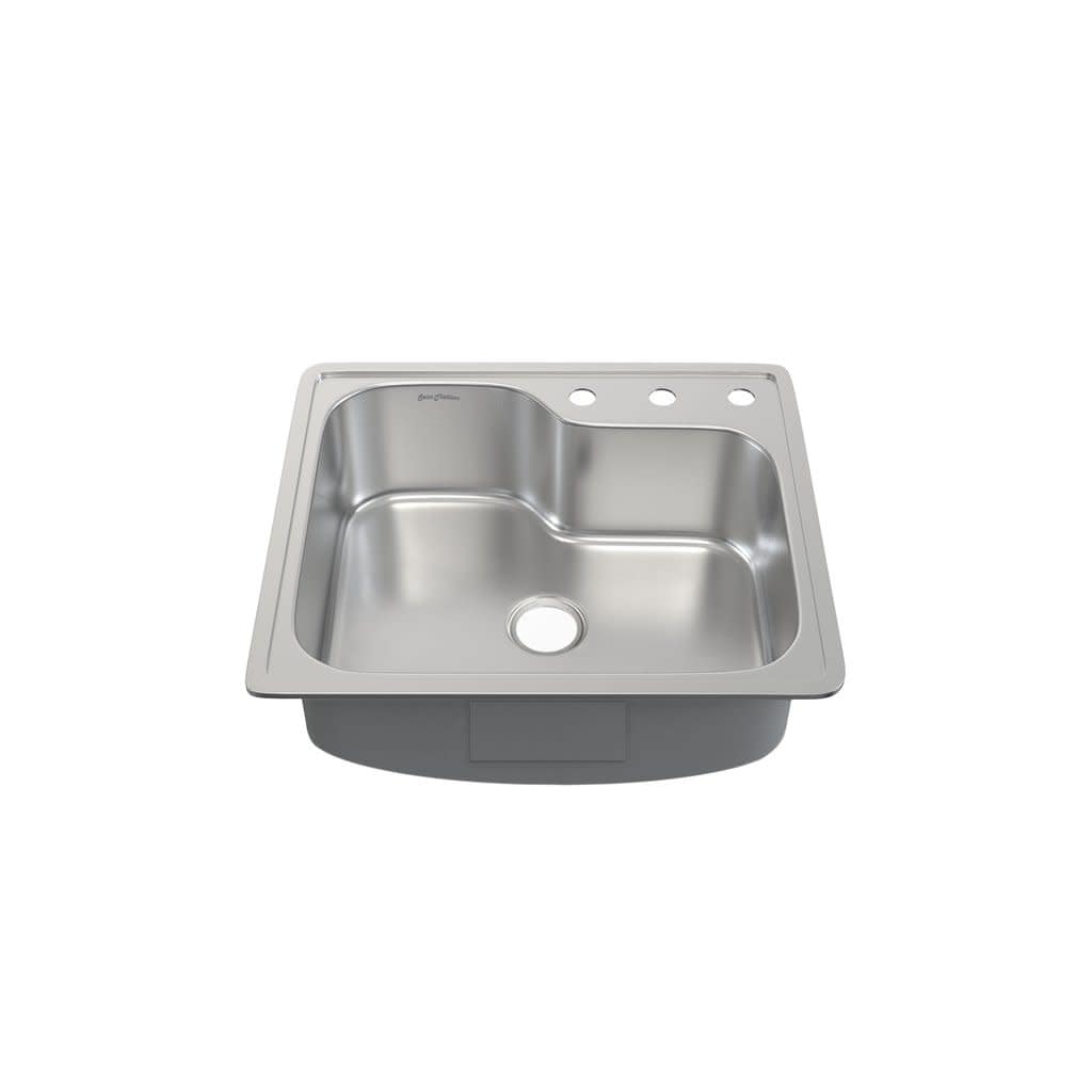 Swiss Madison SM-KT663 Ouvert 25" Drop In Single Basin Stainless Steel