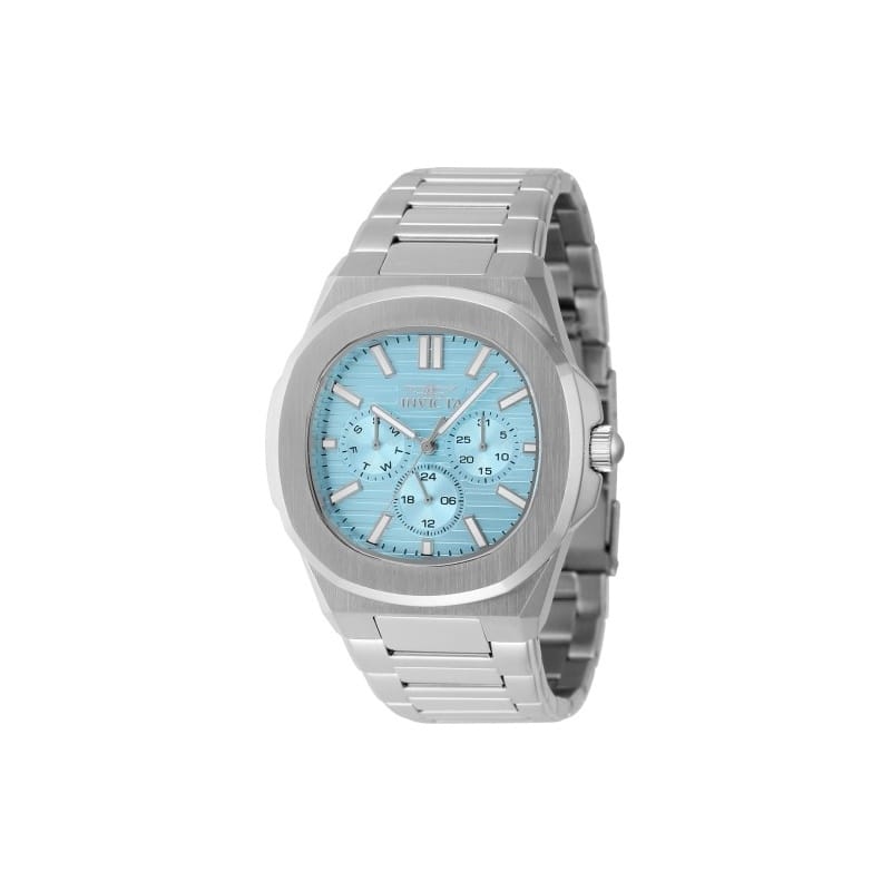 Invicta Men's 48328 Speedway Quartz 3 Hand Light Blue Dial Watch