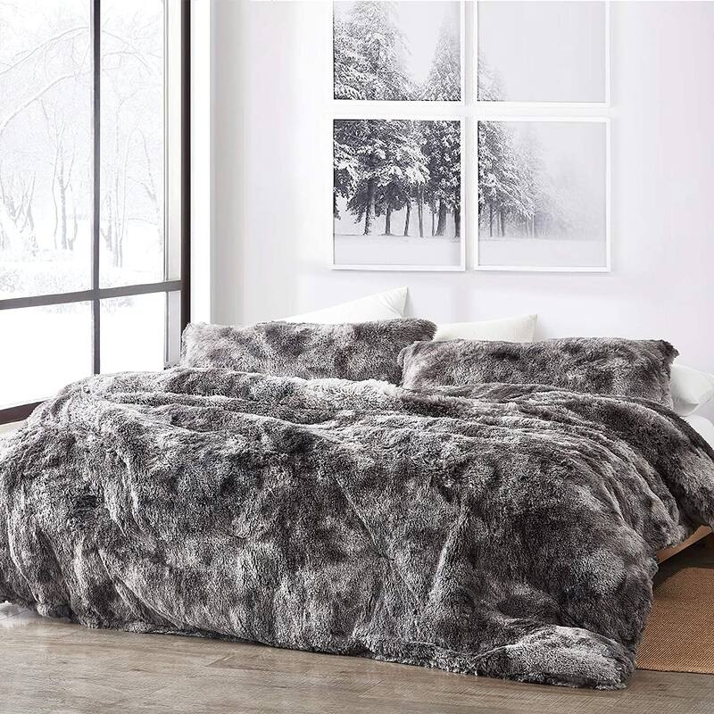 Are You Kidding - Coma Inducer® Oversized Comforter Set - Grey Tie-dye - Twin XL