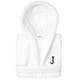 preview thumbnail 6 of 78, Sweet Kids 100% Polyester SUPER PLUSH Double Brushed Hooded Bathrobe with Purple Bookman Monogram J - Large