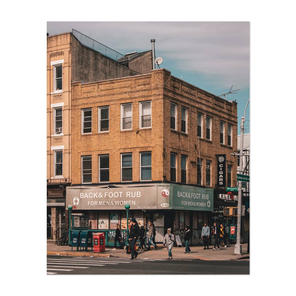 Williamsburg Brooklyn New York Metropolitan Graham Art Print/Poster