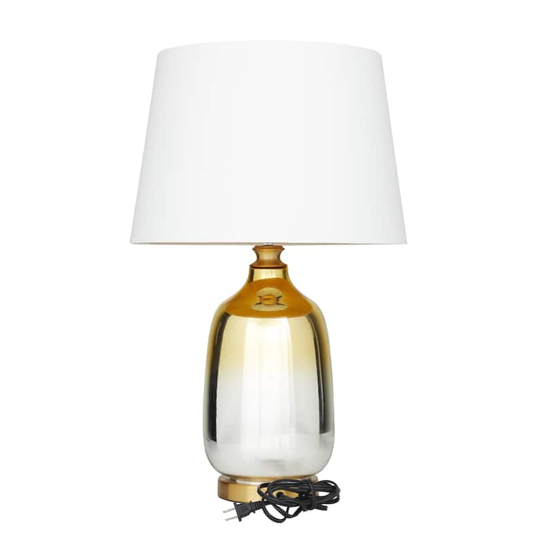 Glass Room Table Lamp - Gold - Roche River Decor