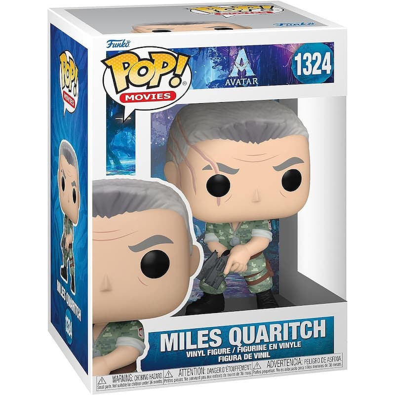 Funko POP! Movies Avatar Miles Quaritch 3.75" Vinyl Figure (#1324) - Multi-Color