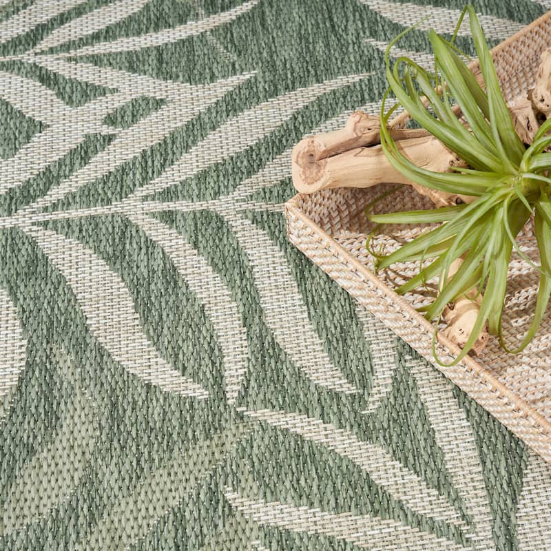 Nourison Garden Oasis Indoor/Outdoor Nature Area Rug