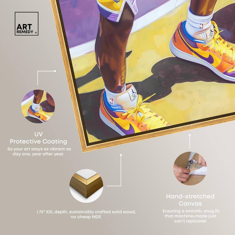 Legend Court Canvas by Art Remedy