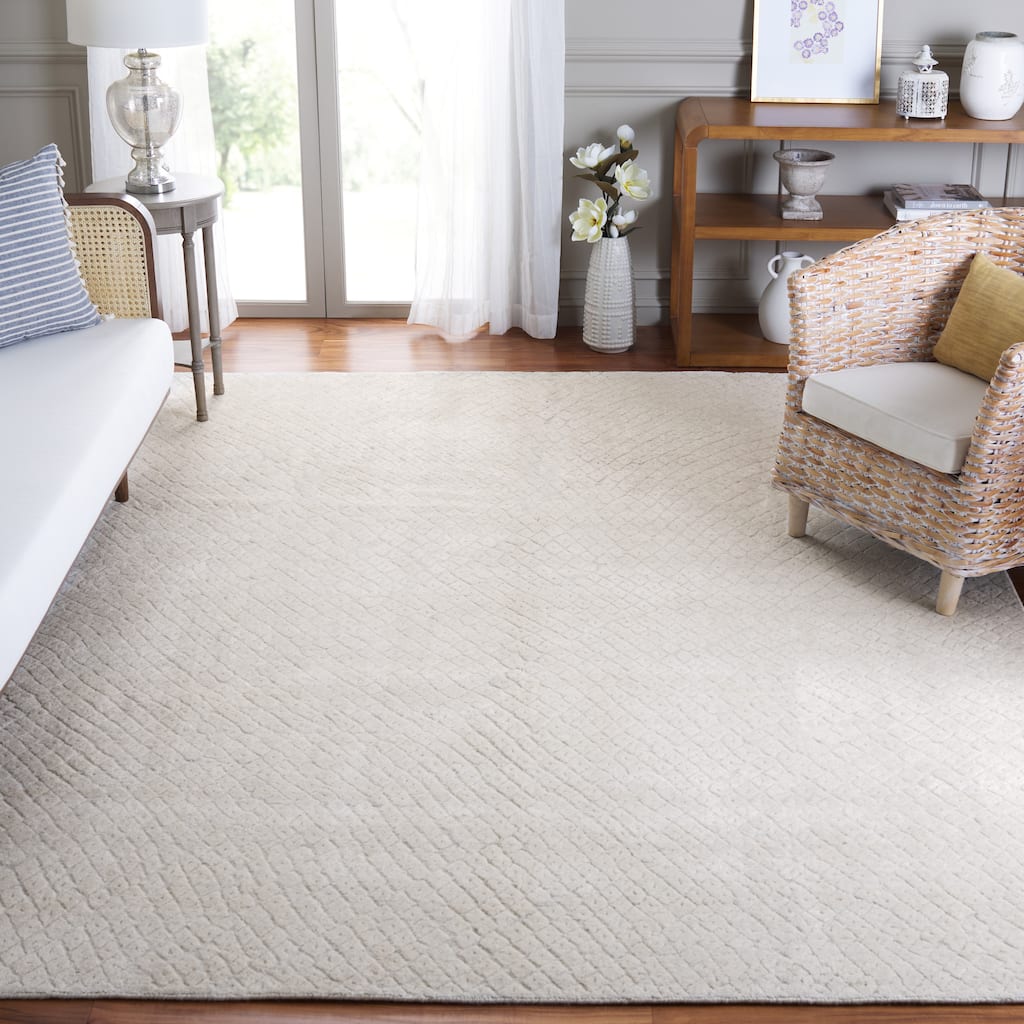 SAFAVIEH Hand-Woven Mirage Shirl Modern & Contemporary Viscose Rug