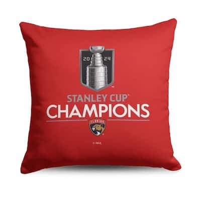NHL Florida Panthers Real Deal 18 Inch Throw Pillow