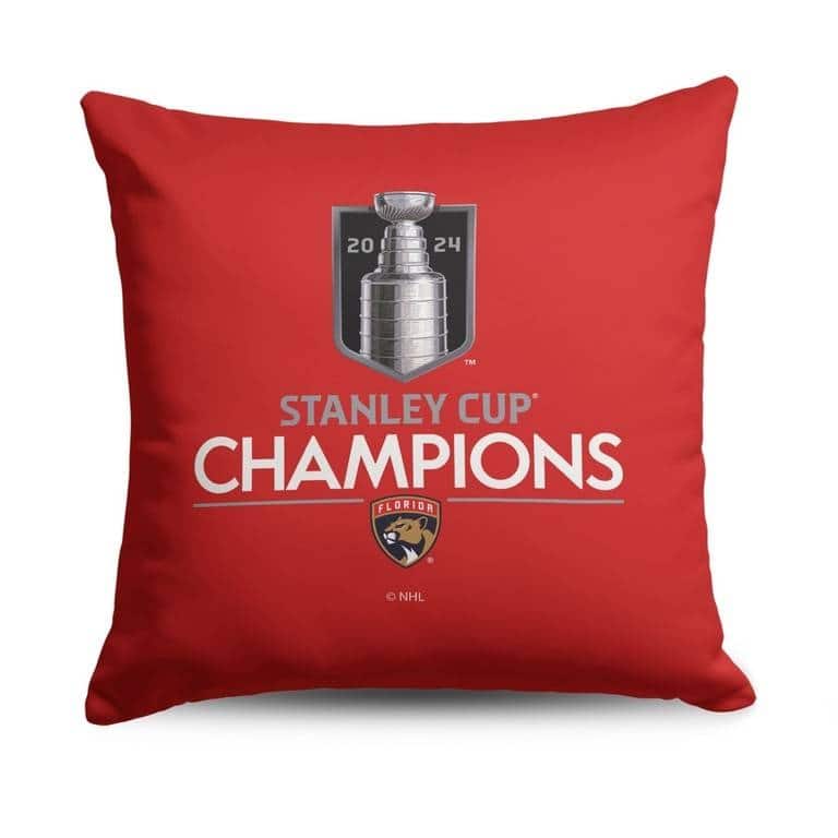 NHL Florida Panthers Real Deal 18 Inch Throw Pillow