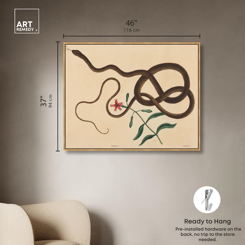 The Coach Whip Snake 1743 Canvas by Art Remedy