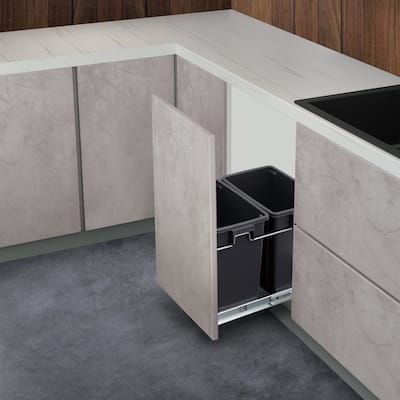 Dowell 18" Double Bin Pullout Set