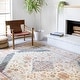 preview thumbnail 2 of 3, Alexander Home Jennifer Collection Diamond Border Distressed Area Rug