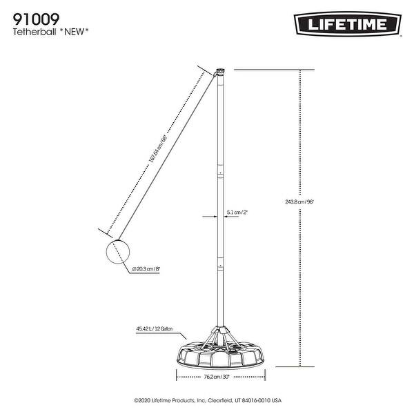 Lifetime Tetherball System