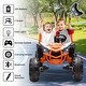 preview thumbnail 3 of 26, 24V 2seater Side by Side 4x4 Ride on Off-Road Truck with Parent Remote Control and two safety belts