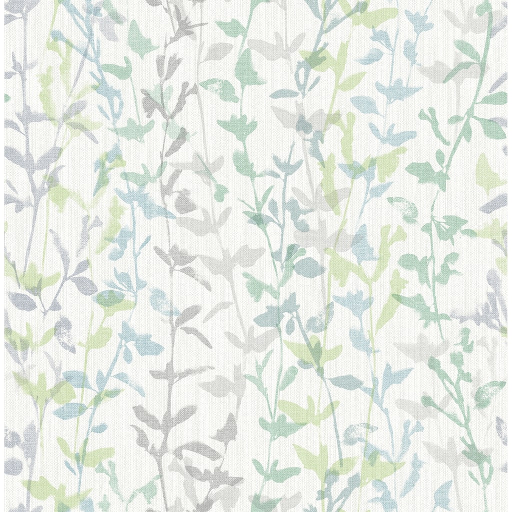 Scott Living Thea Green Floral Trail Wallpaper