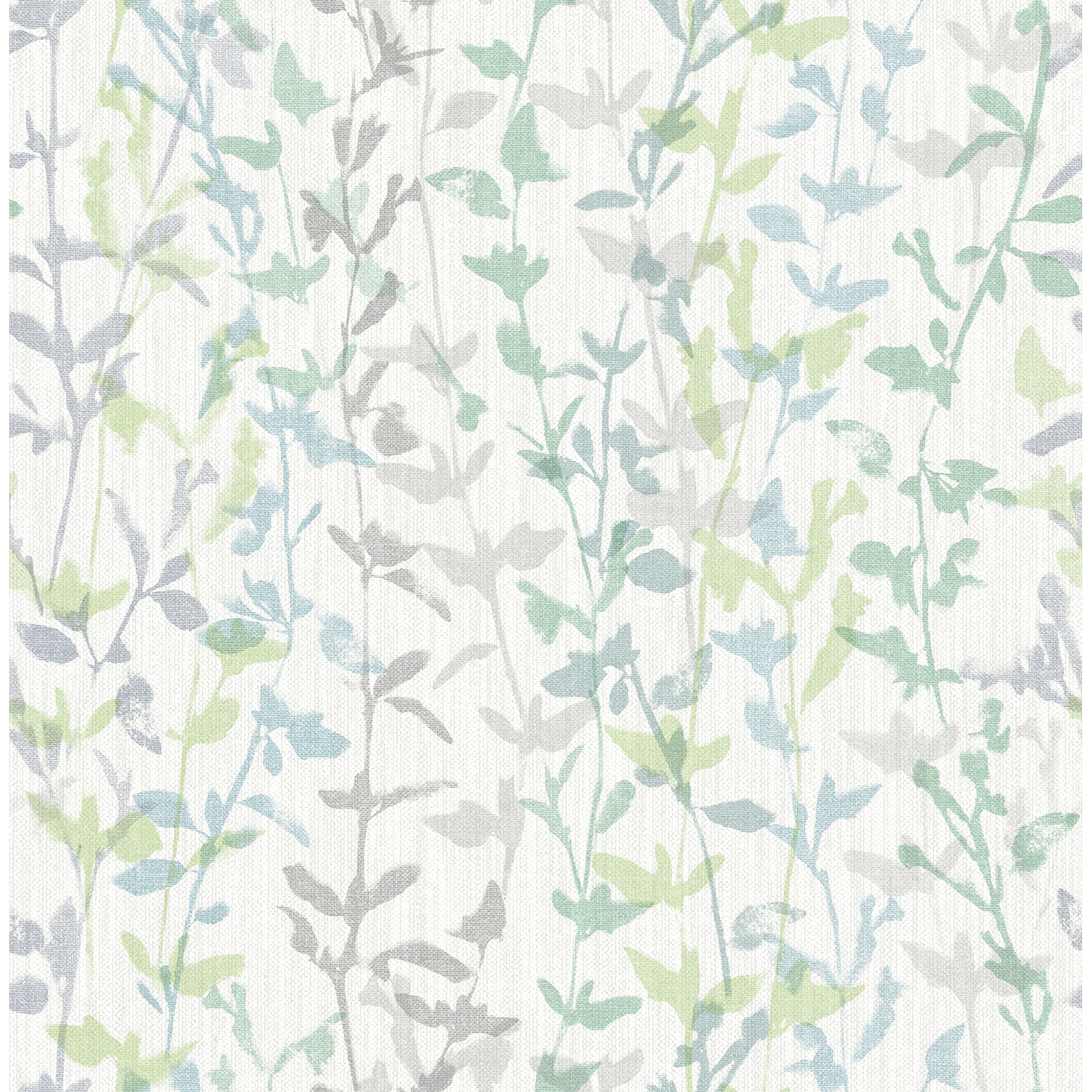Scott Living Thea Green Floral Trail Wallpaper