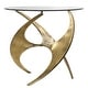preview thumbnail 1 of 0, Uttermost Graciano Accent Table Designed by Grace Feyock Antique Gold