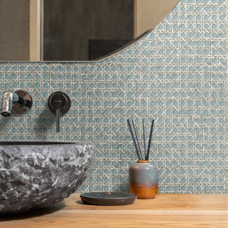Seabrook Designs Mika Unpasted Wallpaper