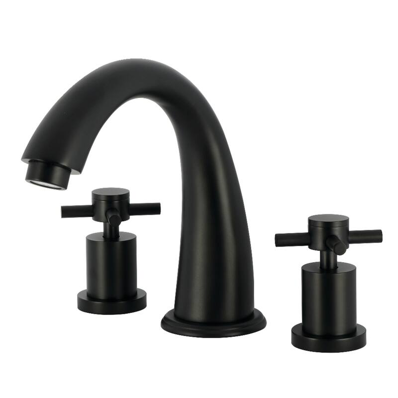 Kingston Brass Concord Two-Handle Deck Mount Roman Tub Faucet