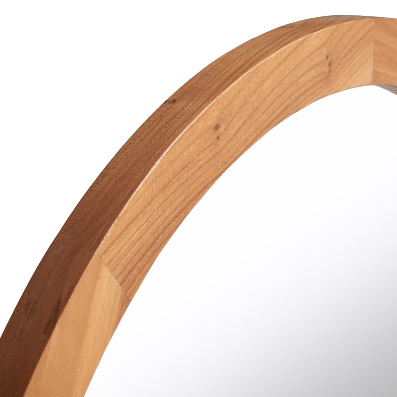 SAFAVIEH Danya 24" Mirror - 24" W x 1" D x 36" H - Natural