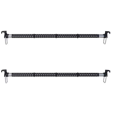 Gforce 2 Pack Heavy Duty Expandable Hanging Clothing Car Bar