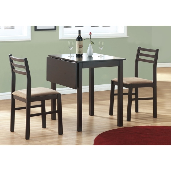3Pcs/Cappuccino Brown Monarch Specialties Table Set