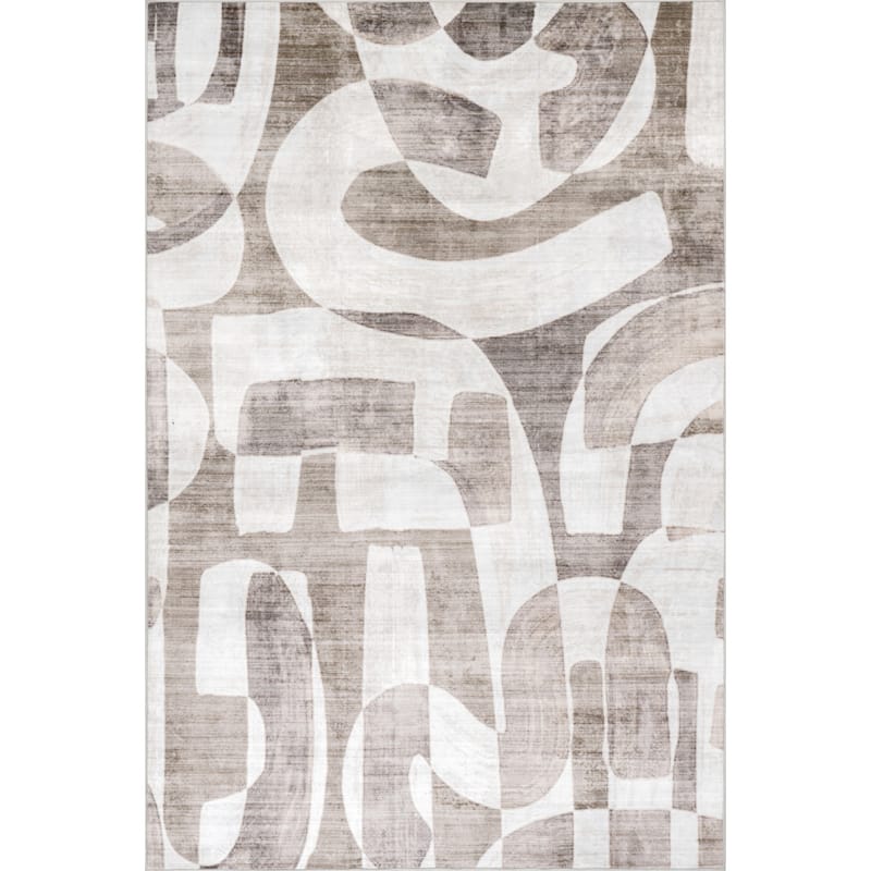 Nuloom Waviel Abstract Washable Area Rug