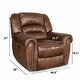 preview thumbnail 9 of 46, Breathable Bonded Leather Electric Power Recliner Chair
