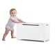 preview thumbnail 18 of 26, Wooden Toy Box with Safety Hinged Lid for Kids Aged 2+