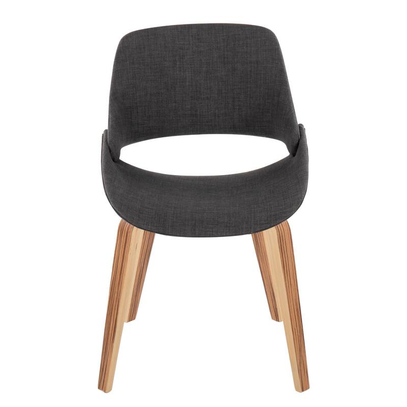 Carson Carrington Svellingen Dining Chair with Bent Wood Legs (Set of 2)