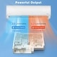 preview thumbnail 4 of 7, White Split Air Conditioner 24000BTU ,Ductless Inverter Heat Pump, 208-230V 17SEER2,Min Split AC/Heating System, Energy Saving