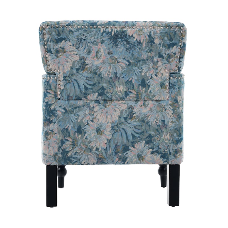 Harrison Tufted Fabric Club Chair by Christopher Knight Home
