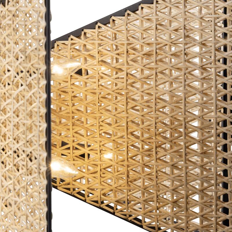 Varaluz Machina Chandelier - Matte Black/Sulihiya