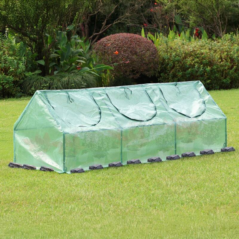 Aoodor 3-in-1 Mini Greenhouse Kit - 9x3x3 ft