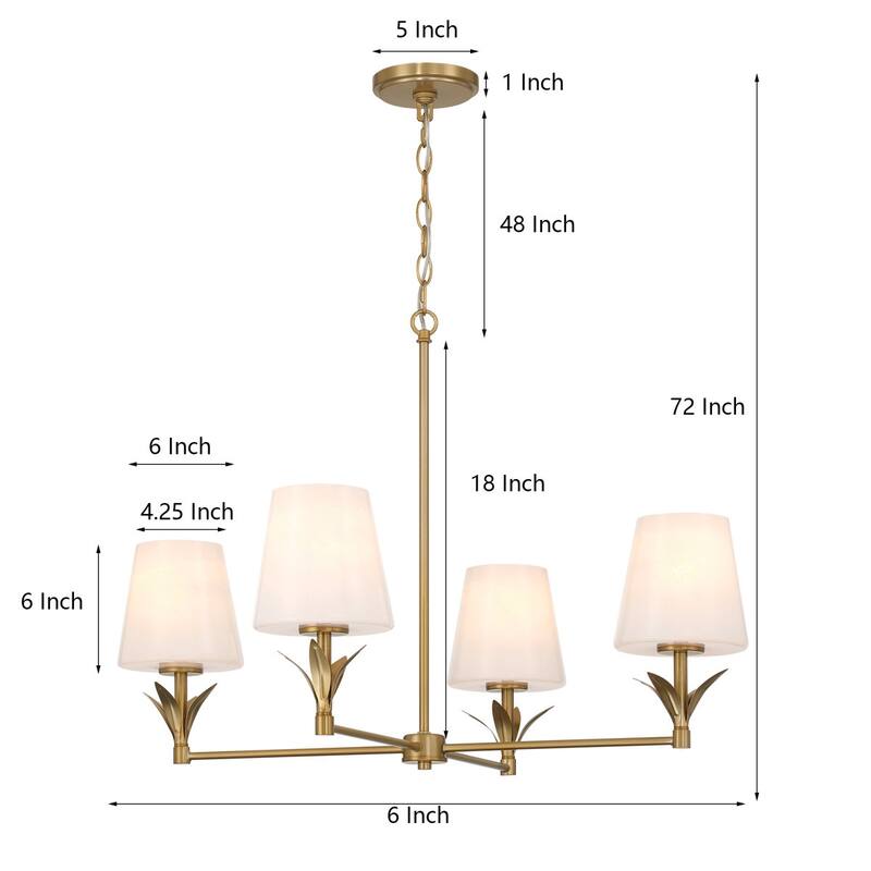 Acroma Dimmable Classic / Traditional Chandelier