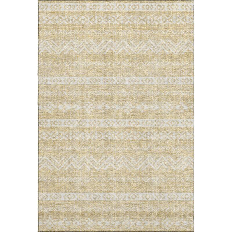 Premium Washable Super Soft Global Stripes Mayfield Rug