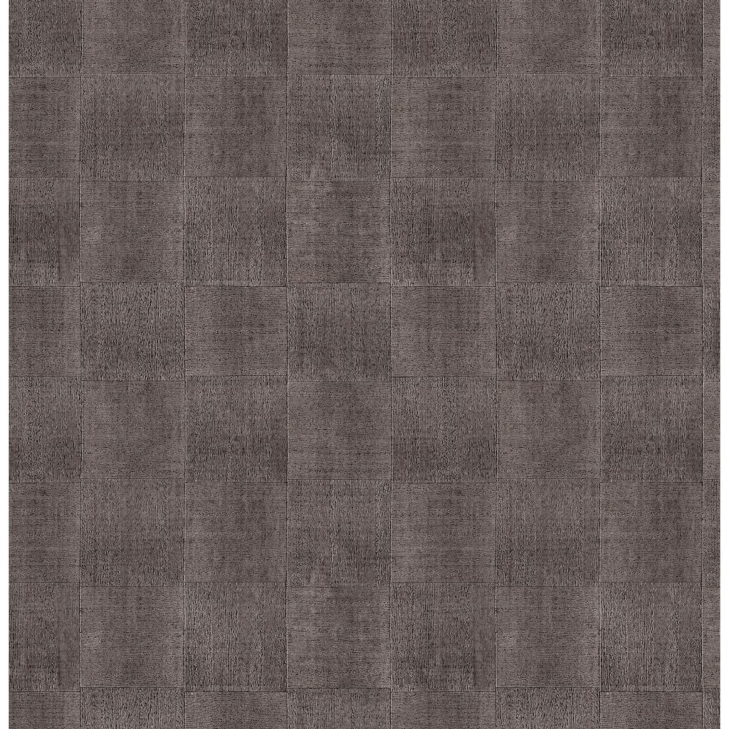 Kenneth James Odyssey Brown Wood Wallpaper - 27in x 324in x 0.025in
